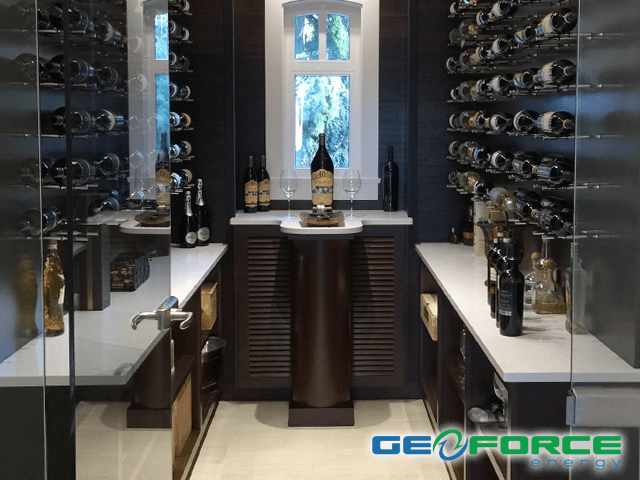 GeoForce Energy Vancouver custom wine cellars