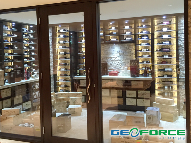 GeoForce Energy Vancouver custom wine cellars
